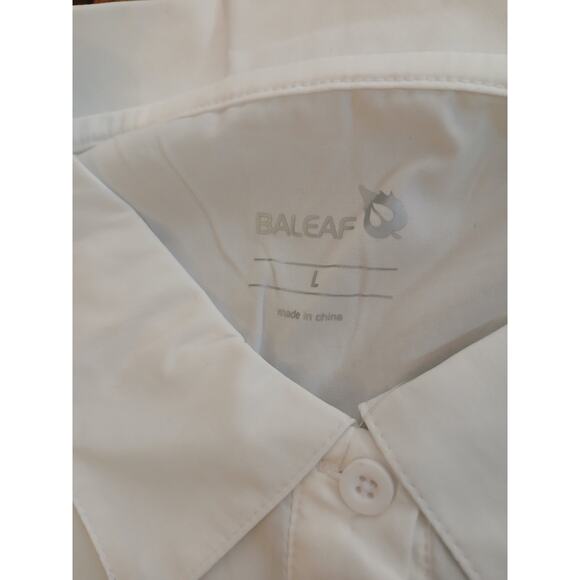 Baleaf Long Sleeve Roll Cuff Popover Active Golf Tennis Pockets Dress NWT Large - Picture 3 of 12